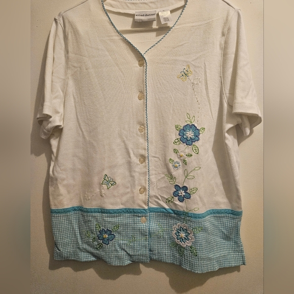 Alfred Dunner Top PL & Erika Capri's M #W-614 - Picture 9 of 16